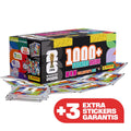 Box mit 1000 Stickertüten zur WM